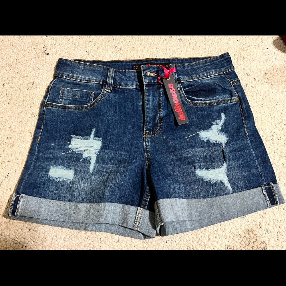 *BRAND NEW* Cuffed Jean Shorts